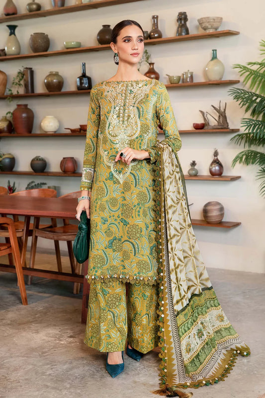 Maria B Mprints Pakistani Lawn Suit – MPT-2513-B (Unstitched)