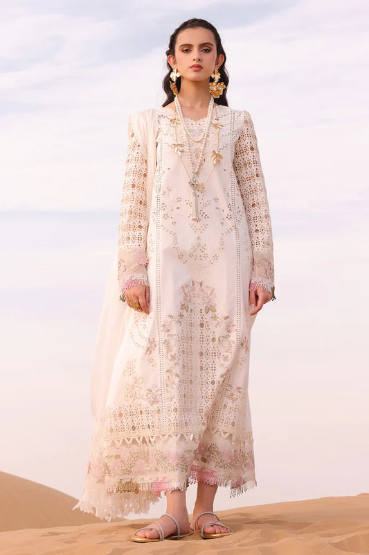 Qalamkar Premium Chikankari Lawn Eid Edition