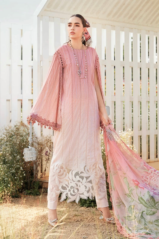 MariaB. Chickenkari Embroidered Lawn Dress