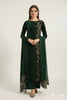 Iznik Luxury Green Velvet Embroidered Suit