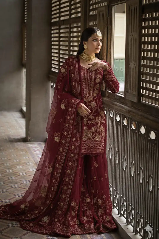 Erum Khan Premium Adda Work Bridal Gharara