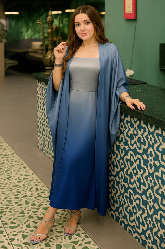 Lulusar 3Pc Digital Shamooz Silk Dress