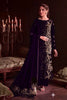 Iznik Luxury Purple Velvet Embroidered Suit | Winter Collect