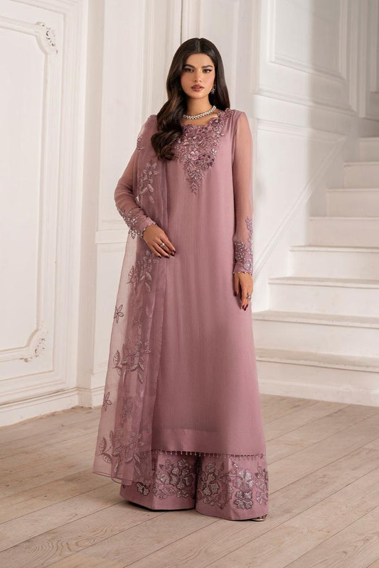 Iznik Hand Embellished Chiffon Dress