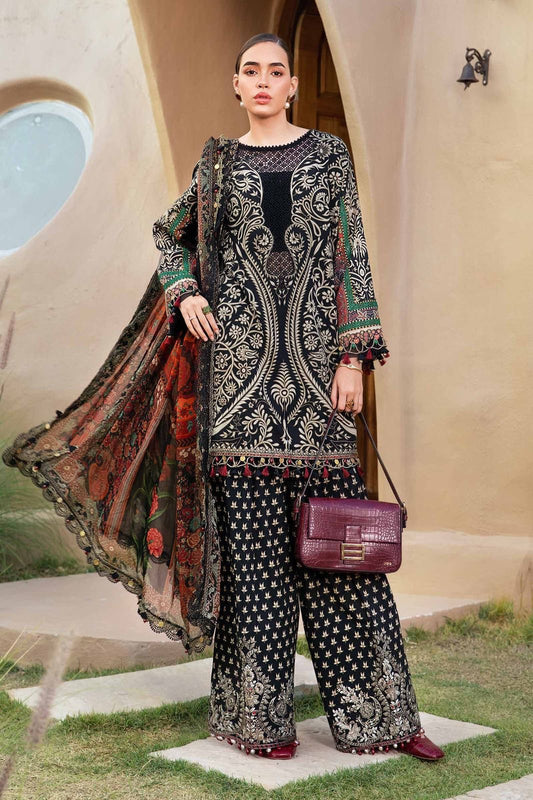Maria B M Prints Embroidered Lawn Dress Unstitched