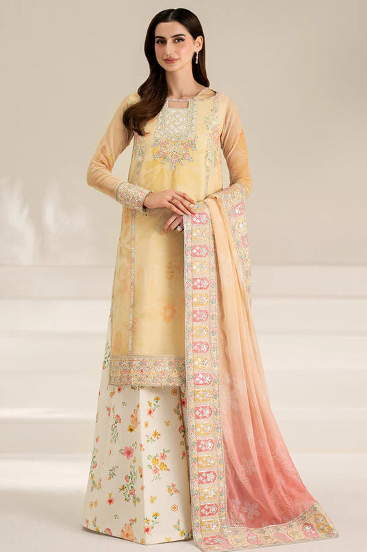 Farasha 3Pc Embroidered Lawn Dress