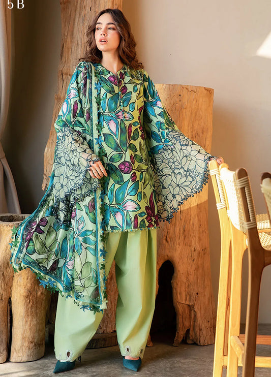 Maria.B MPrints Embroidered Lawn Unstitched 3Pc Suit MPT-2505-B