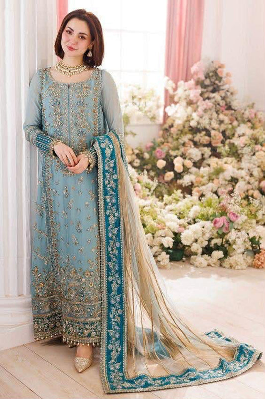 Charizma Dastan-e-Jashan Luxury Chiffon Dress | Hania Amir