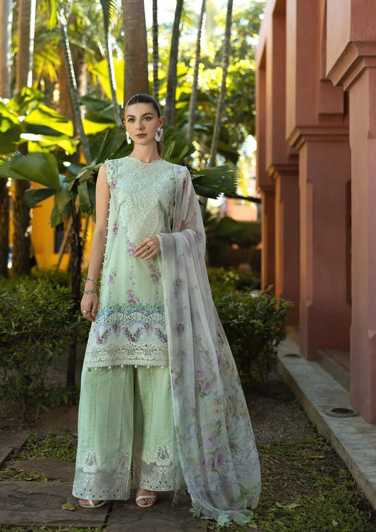 Elaf 3Pc Embroidered Lawn Dress