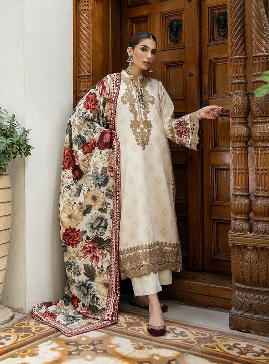 Zainab Chottani 3Pcs Lawn Embroidered Dress
