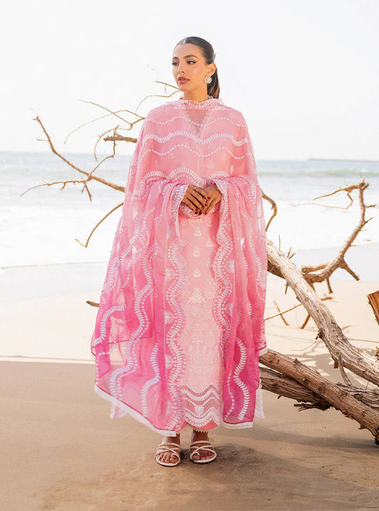 Zainab Chottani 3Pcs Chickenkari Lawn Dress