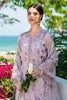 Baroque Purple Summer Lawn Embroidery Dress