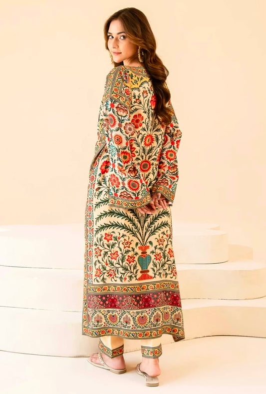 Sana Safinaz 3Pcs Digital Silk Collection