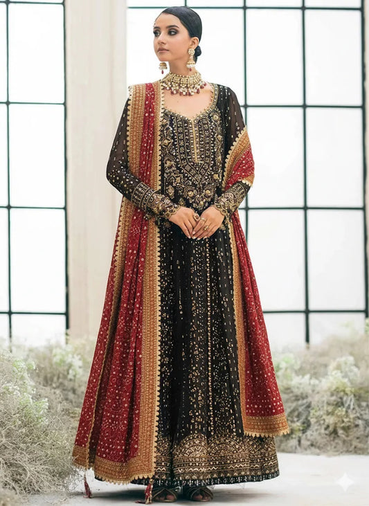 AIK Atelier Bridal Collection Chiffon Maxi - Frock