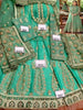 Afrozeh Green Net Frock