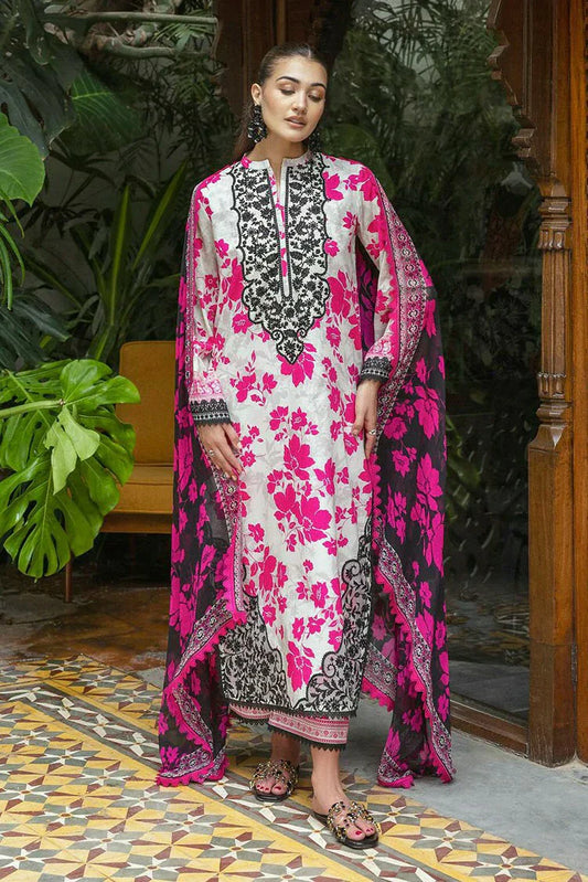 Zainab Chottani Tahra Embroidered Lawn Dress