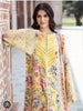 Binilyas Yellow Naqsh Naaz Lawn Embroidered Suit 002A