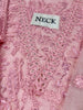 Zarif Baby Pink 3Pc Net Embroidered Collection