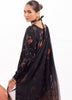 Iznik Black Chickenkari Embroidered Lawn Dress