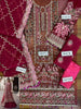 Afrozeh HotPink Net Dress