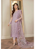 Zarif Lalic 3Pc Net Embroidered Dress