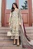 Maria B M Print Lawn Embroidered Dress