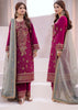 Asim Jofa 3Pcs HotPink Chiffon Dress