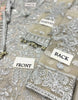 Zarif Grey 3Pc Net Embroidered Collection