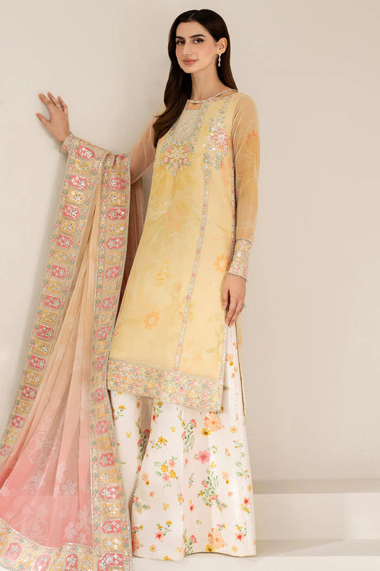 Farasha 3Pc Embroidered Lawn Dress