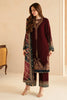 Jazmin | Embroidered Velvet Formal - Micro 9000 - Mehroon