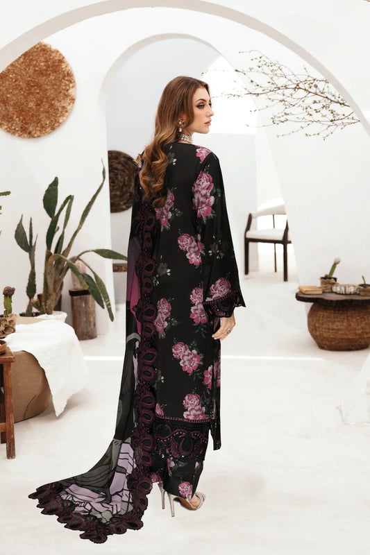 Ramsha 3Pc Embroidered Lawn Dress