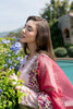 Mushq Pink Chickenkari Lawn Dress