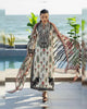 Cross Stitch 3Pc Digital Shamooz Silk Dress
