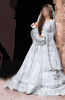 Kashee White Net Gharara Dress