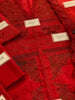 Crimson Red Chickenkari Lawn Dress