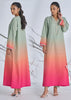 Lulusar 3 Piece Digital Shamooz Silk Dress