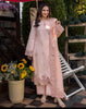 RangRasiya Pink Chickenkari Lawn Dress