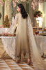 Maria B Luxury Chiffon Dress - Olive Gold