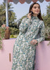 Crimson Izel Chickenkari Lawn Dress