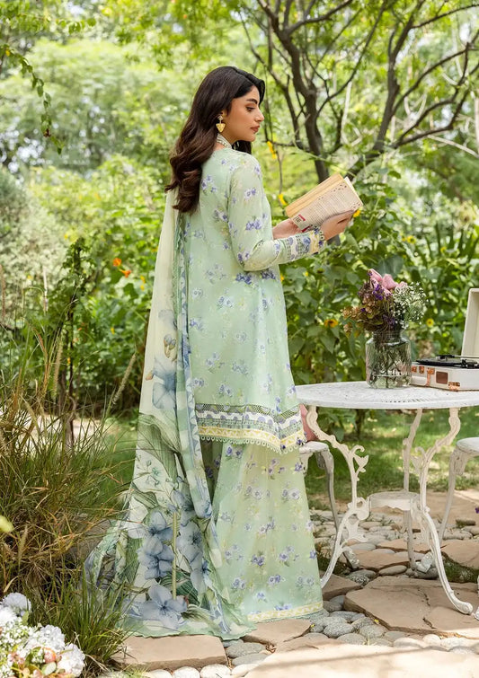 Elaf 3Pc Embroidered Lawn Dress