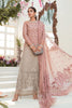 Maria B 3Pcs Embroidered Chiffon Dress