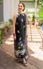Asifa Nabeel Black Meraki Embroidered Lawn 3Pc Dress