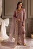 Nureh Luxury Mauve Chiffon Sequence Embroidered Dress