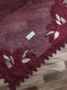 RangRasiya Mehroon 3Pc Chickenkari Lawn Dress