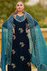 Afrozeh Embroidered Hand Embellished Velvet Dress