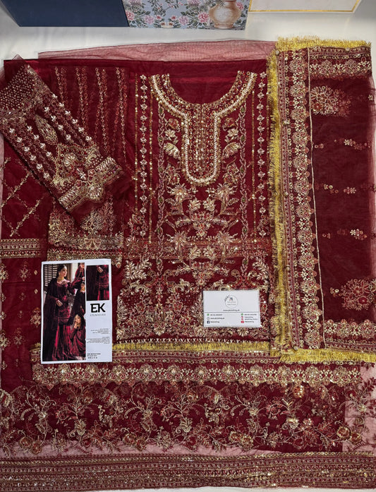 Erum Khan Premium Adda Work Bridal Gharara