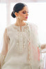 Baroque TIMELESS WHITE Organza Embroidered (Cutwork) 3 Piece