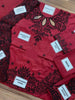 Laam Red Embroidered Lawn Dress