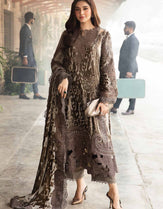 Maria B Embroidered Lawn Dress