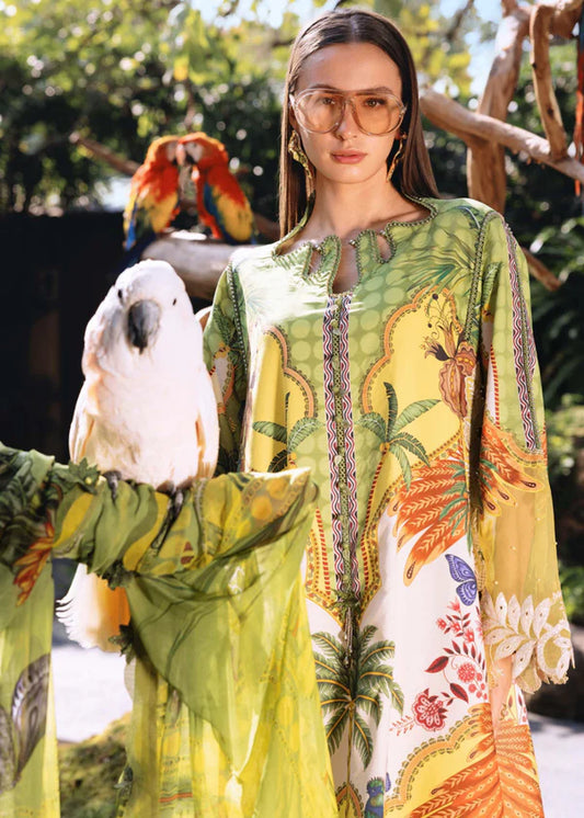 Maria B MPrint Embroidered Lawn Dress D5B26